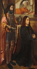 Klanění tří králů - levé křídlo - Tomáš Tichý